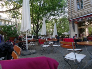 Terrasse Café Anna Blume